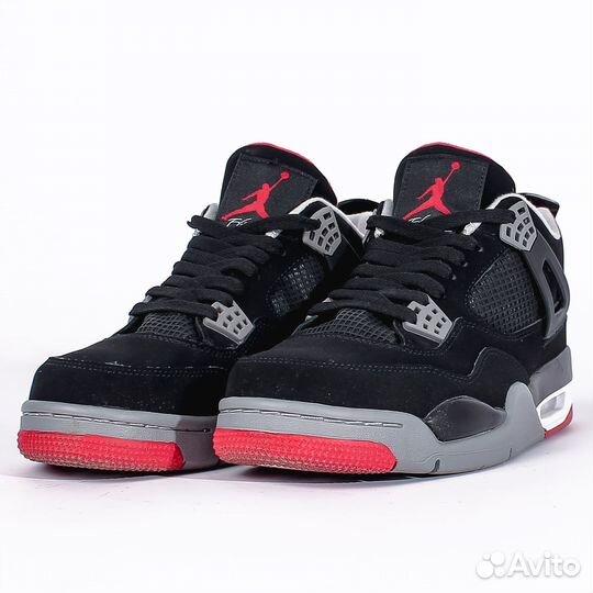 38 Кроссовки Nike Air Jordan 4, Bred (38)