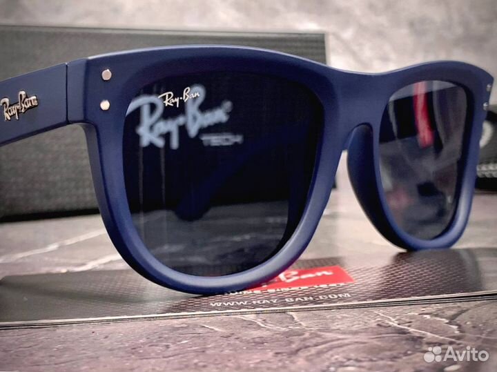 Очки Ray Ban Stories Wayfarer синие