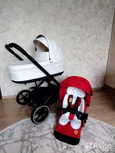 Коляска Cybex balios s lux gold Ferrari premium