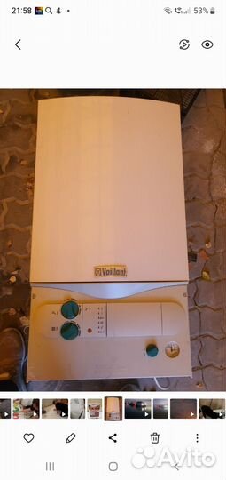 Газовый котел двухконтурный vaillant