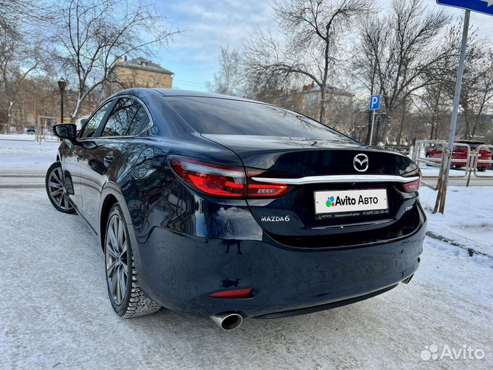 Mazda 6 2.5 AT, 2019, 107 500 км