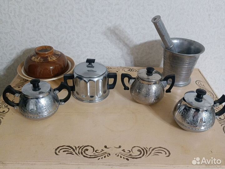 Предметы быта из алюминия СССР