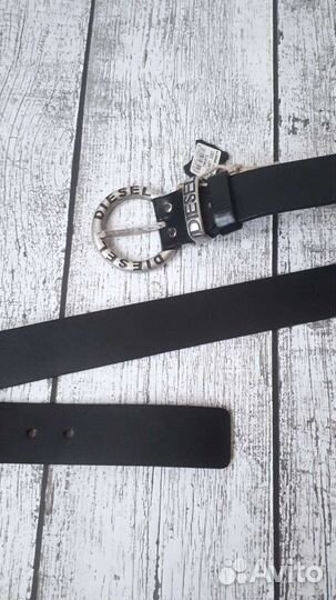 Мужской кожаный ремень diesel