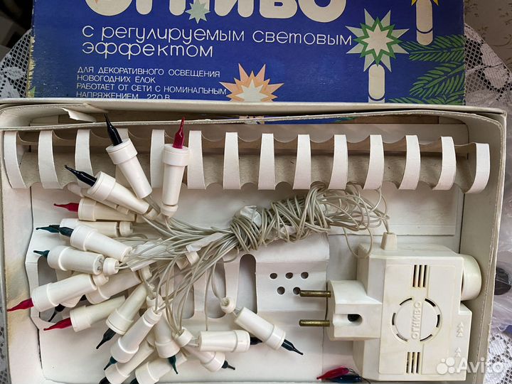 Гирлянда СССР советская