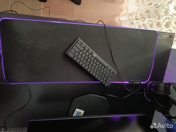 Коврик для мыши с подсветкой