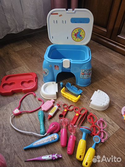 Развивающий стол набор доктора