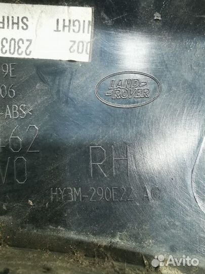 Молдинг крыла заднего правого Land Rover Discovery