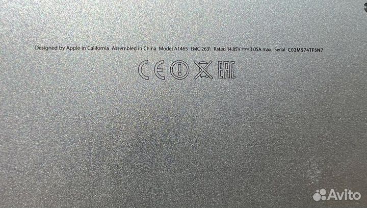 Apple MacBook air 2013г