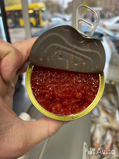 Красная икра лососевая