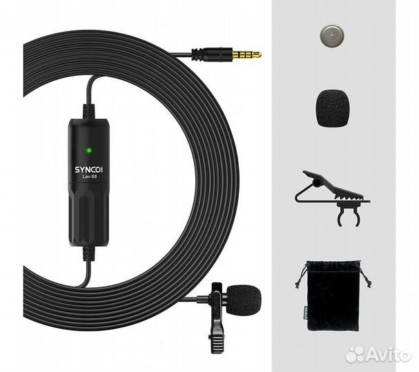 Микрофон петличный Synco Lav-S8