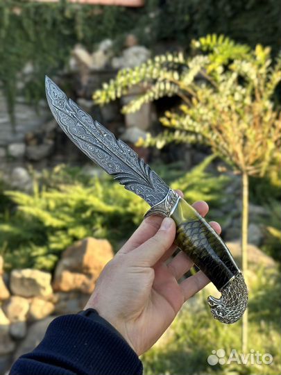 Авторский нож перо на подарок