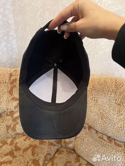 Бейсболка мужская черная