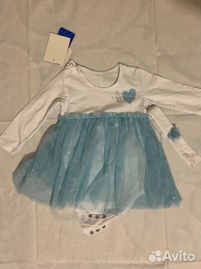 Платье- боди, колготки для девочки