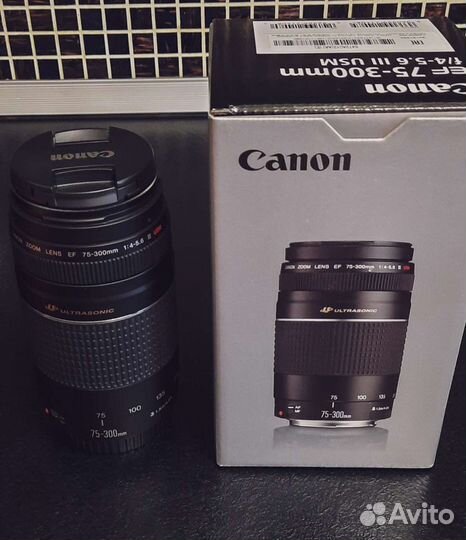 Объектив canon ef 75 300mm