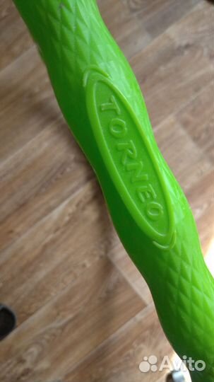 Torneo обруч хулахуп для фитнеса разборный зеленый