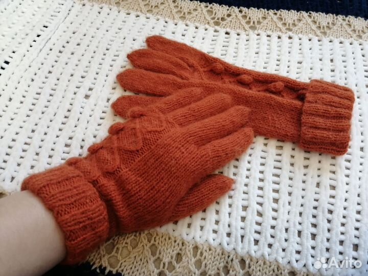 Перчатки женские теплые