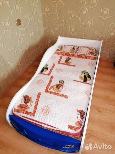 Детская кровать машина бу