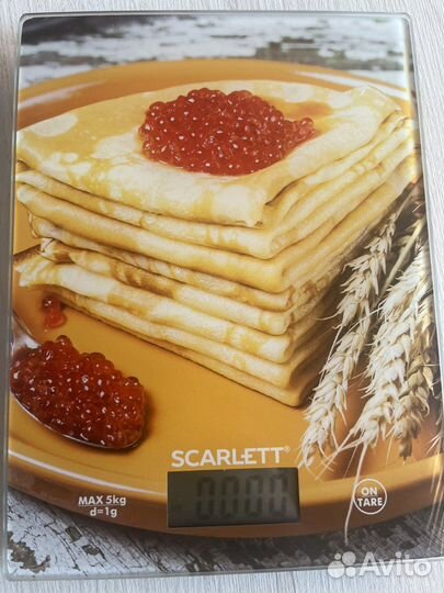 Весы кухонные новые Scarlett