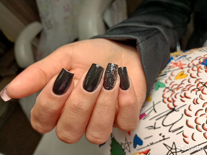 Модели на маникюр педикюр наращивание ногтей