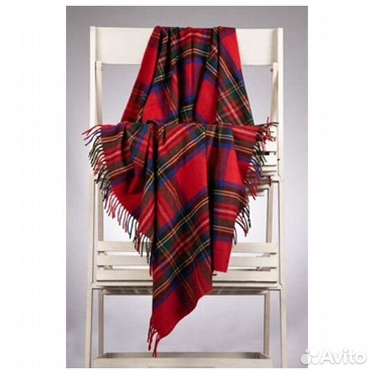 Плед mona liza Триумф 140х205см хлопок 45 красный