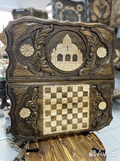 Нарды с Церковью из Дуба