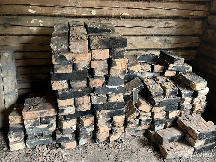 Кирпич красный бу