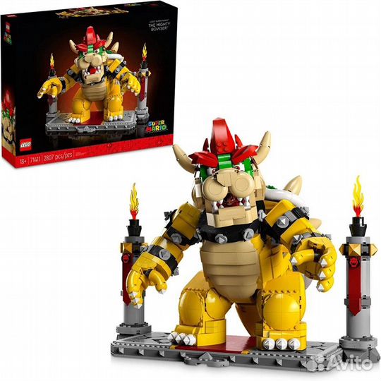 Новый lego Super Mario The Mighty Bowser