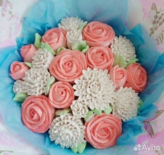 Зефирные и шоколадные букеты