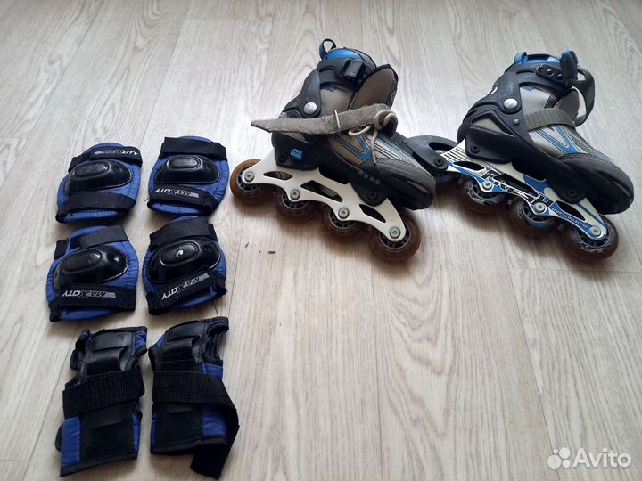 Роликовые коньки детские раздвижные