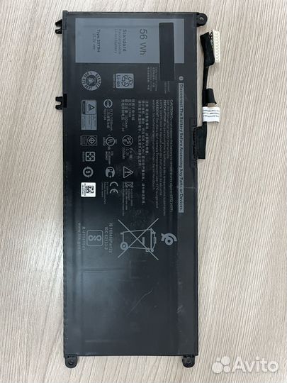 Аккумулятор для ноутбука Dell 33YDH