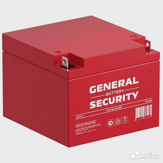 Аккумулятор General Security GS 26-12