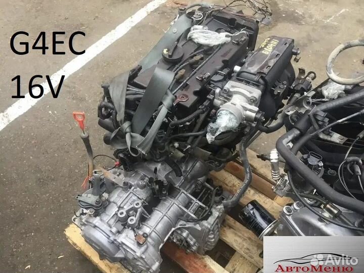 Контрактный двс Kia с максимальной гарантией+акпп