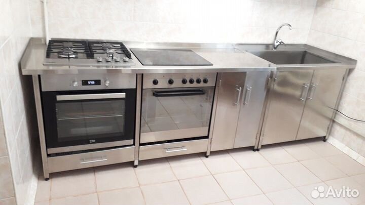 Мойки из нержавейки для профессиональной кухни