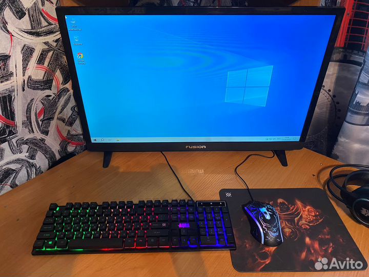 Продам пк, всë идëт в сборе включая монитор
