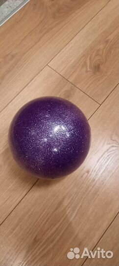 Мяч гимнастический 17 см+ чехол+лента