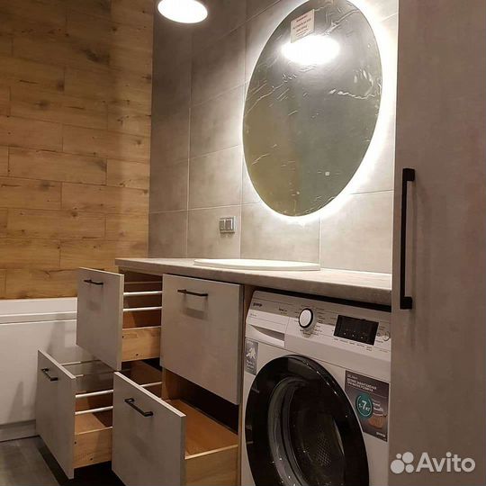 Мебель для ванной на заказ от производителя