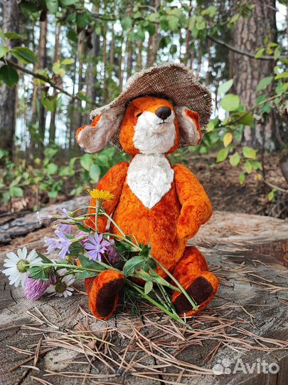 Лис в стиле тедди