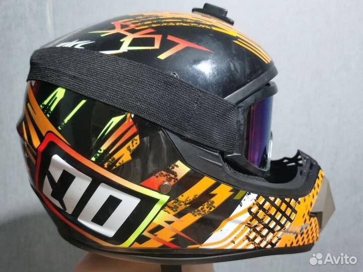 Мотоциклетный шлем детский