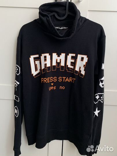 Худи h&m, футболка на 14-15 лет