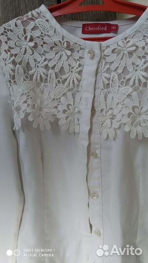 Рубашка школьная