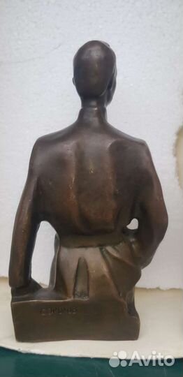 Бюст дзержинского бронза 73 г