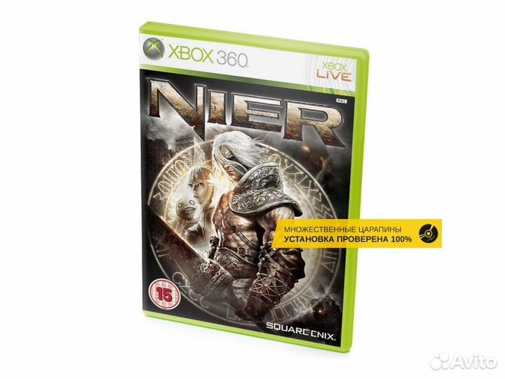 Nier, б/у, множ.царап., английский (Xbox360)