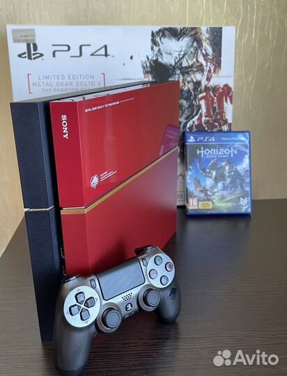 PlayStation 4 (v8.52) Limited Edition MGS V