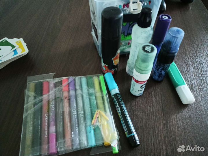 Маркеры для скетчинга и графити