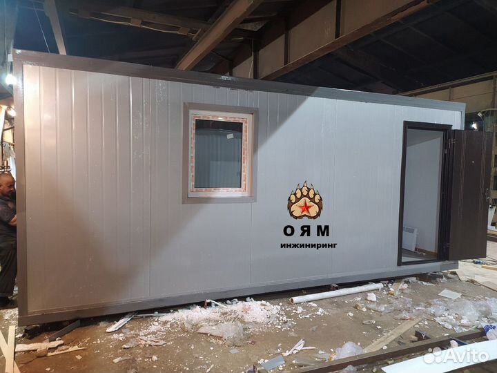 Блок контейнер бк01 бытовка с вагонкой BKT1108221