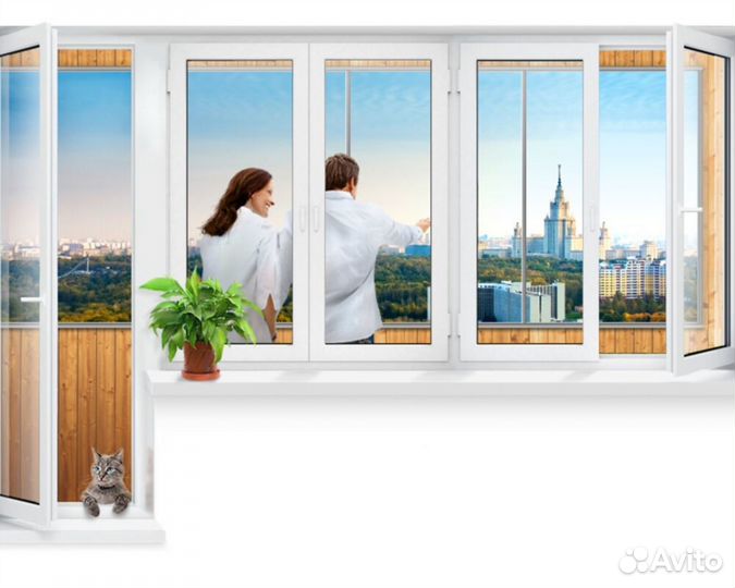 Окна И балконы