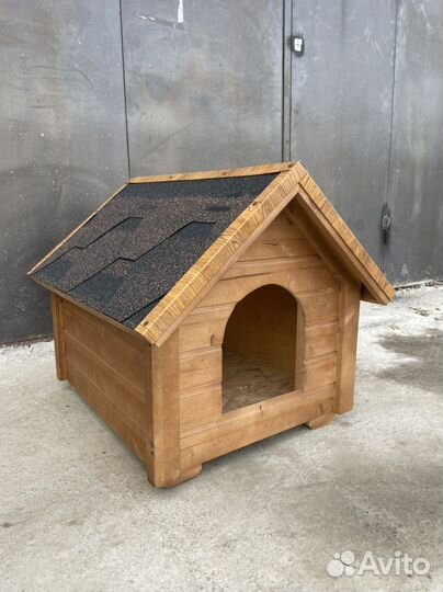 Будка утепленная двускатная