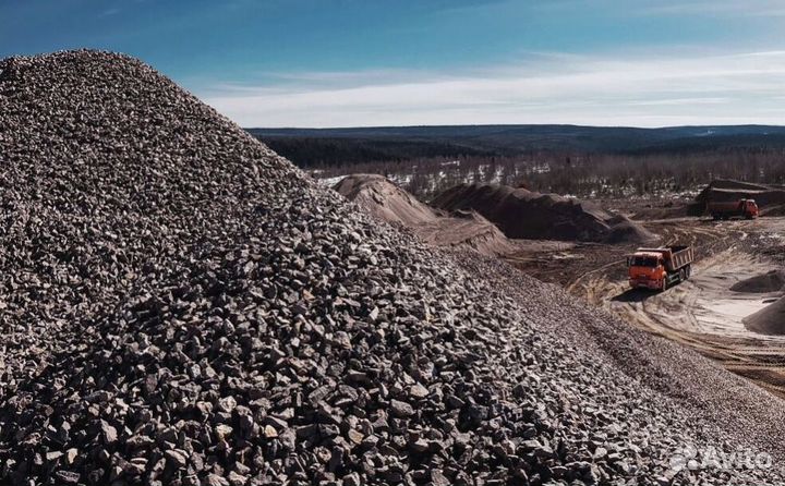 Щебень гранитный с доставкой