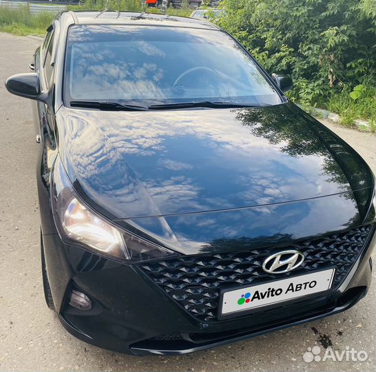 Hyundai Solaris 1.6 МТ, 2021, 50 000 км