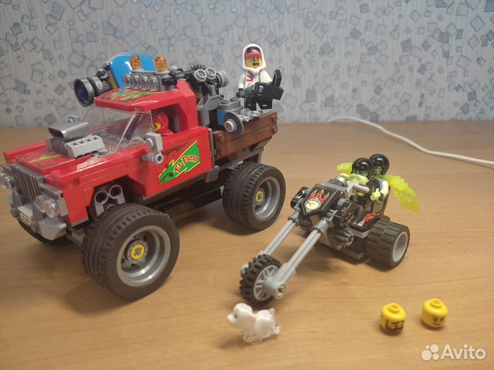 Lego hidden side трюковой грузовик 70421.Оригинал